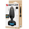 Pretty Love - Tarion Plug Anal Avec Lumière Led Noir 12,5 Cm